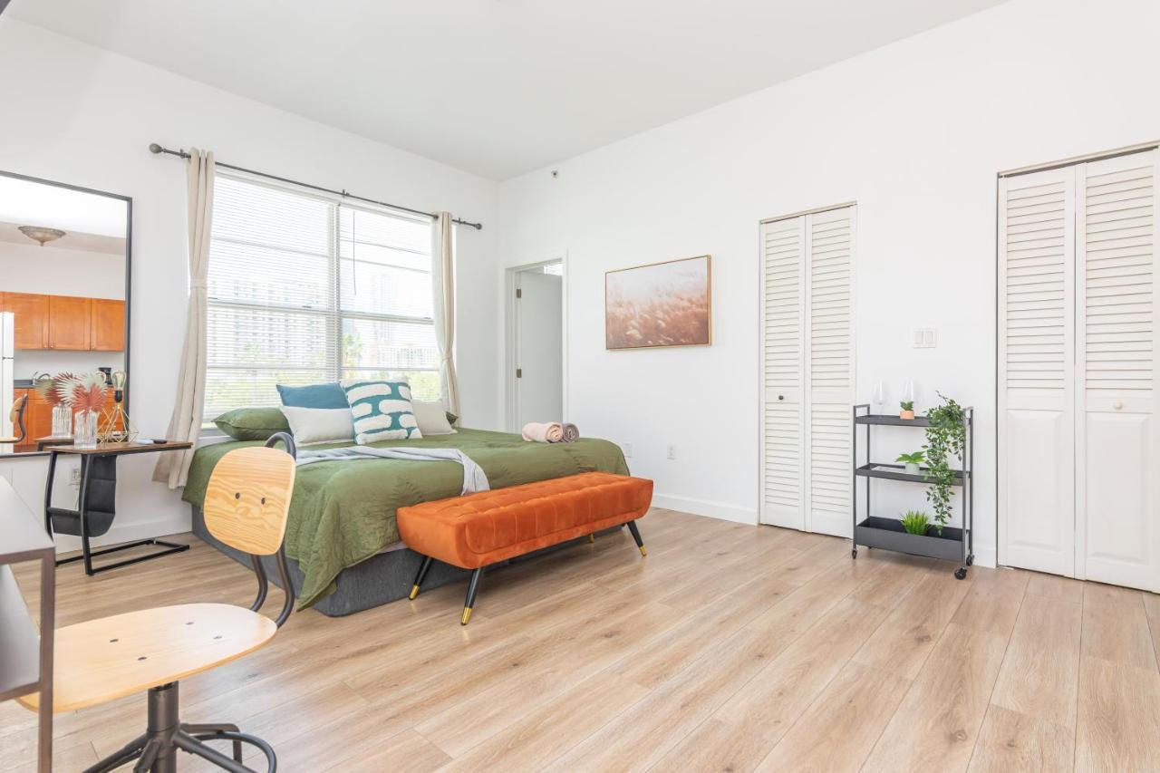 Home Miami Downtown With Balcony - 5 Minutes From Wynwood & Port - Art District Near Beach Exteriör bild