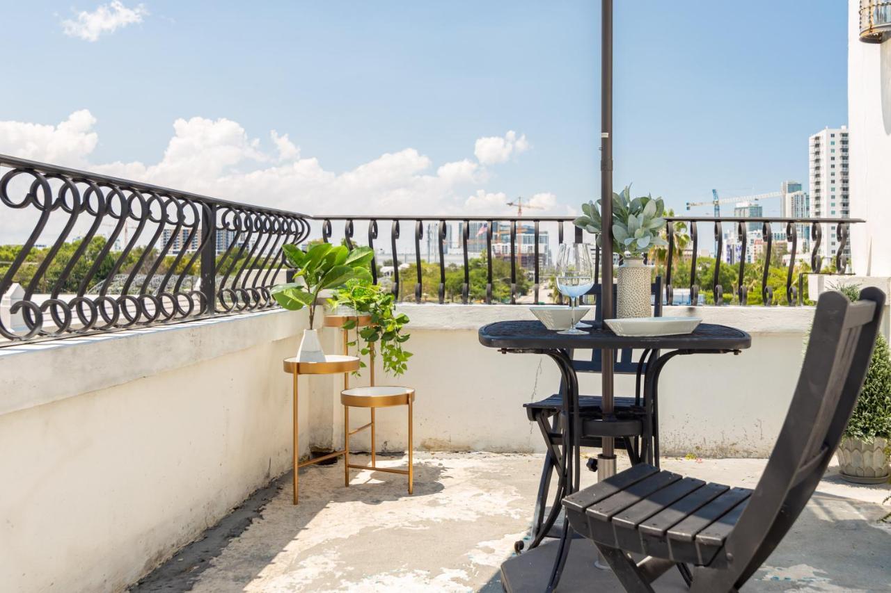 Home Miami Downtown With Balcony - 5 Minutes From Wynwood & Port - Art District Near Beach Exteriör bild