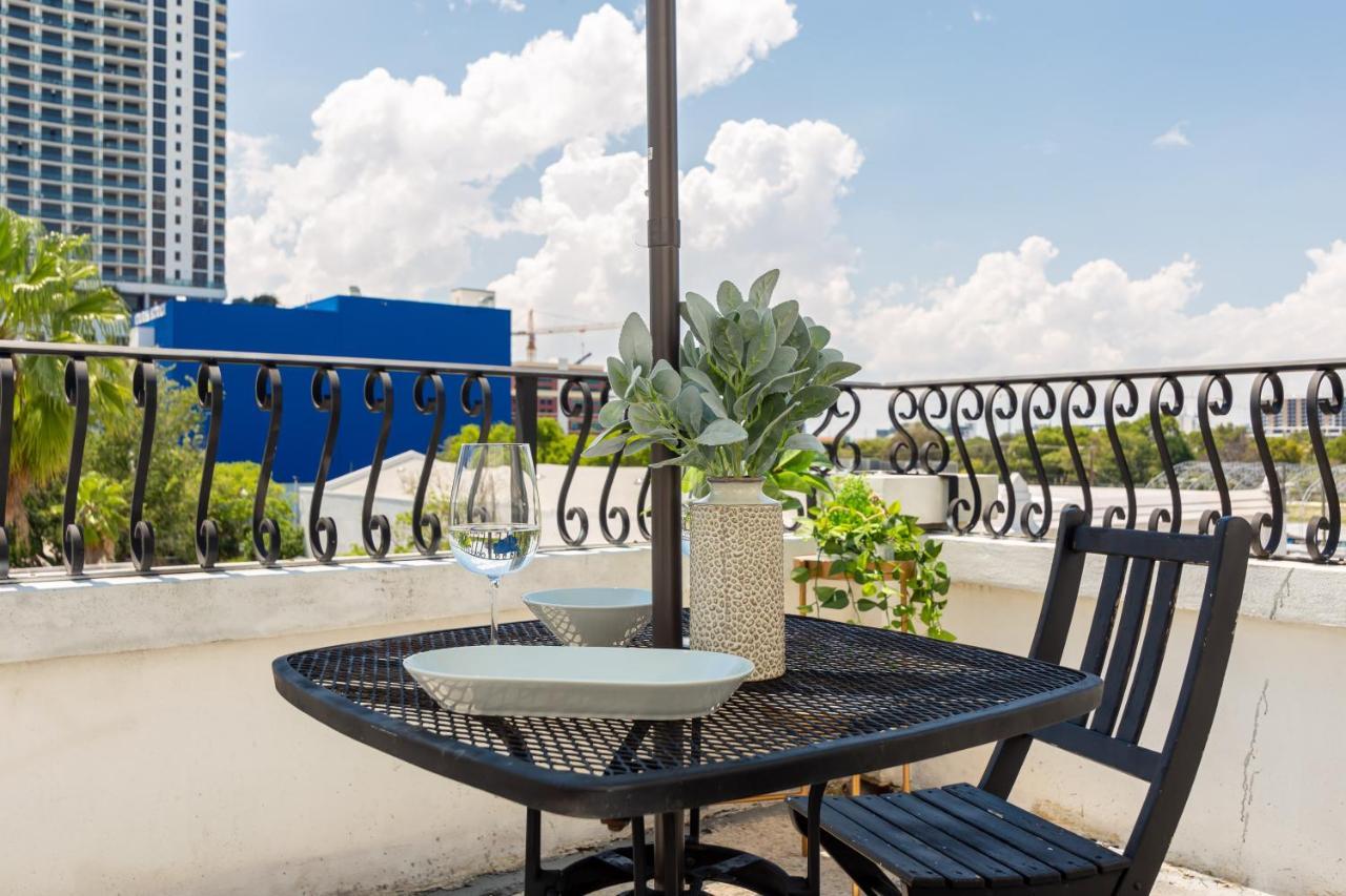 Home Miami Downtown With Balcony - 5 Minutes From Wynwood & Port - Art District Near Beach Exteriör bild