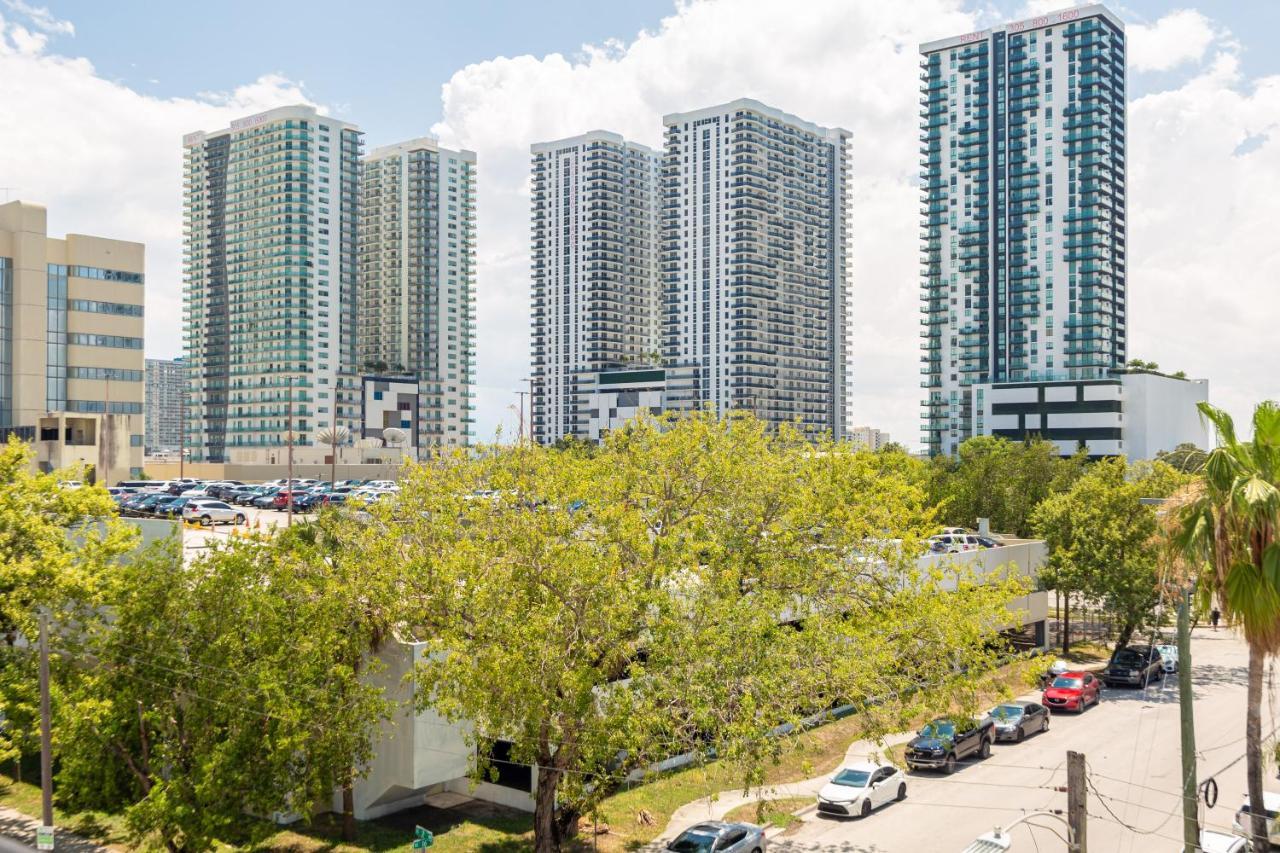 Home Miami Downtown With Balcony - 5 Minutes From Wynwood & Port - Art District Near Beach Exteriör bild